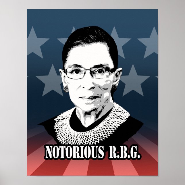Notorious R.B.G. - Ruth Bader Ginsburg Poster (Framsidan)