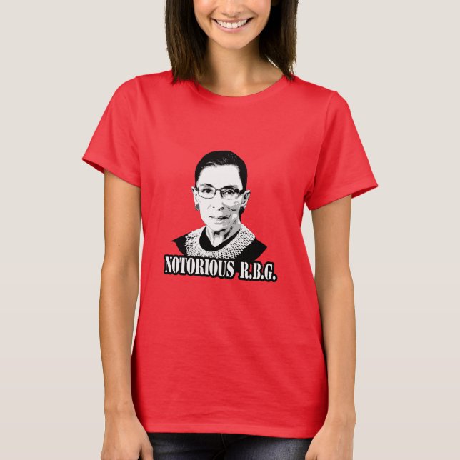 Notorious R.B.G. - Ruth Bader Ginsburg T-shirt (Framsida)