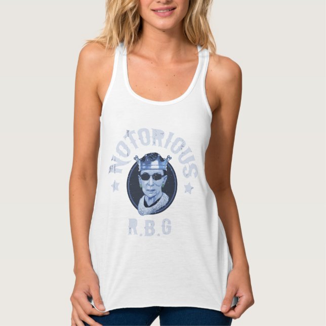 Notorious RBG III Linne Med Racerback (Framsida)