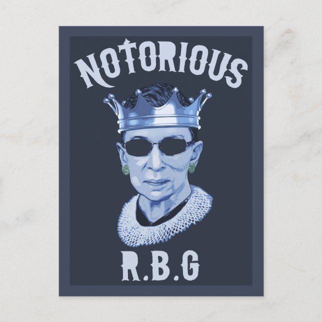 Notorious RBG III Vykort (Framsida)