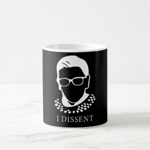 Notorious RBG - jag avvisar Kaffemugg