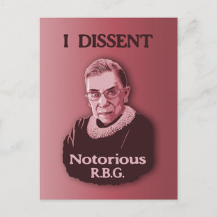 Notorious RBG -p Vykort