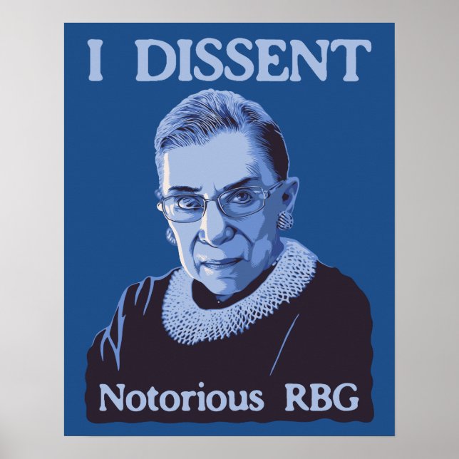 Notorious RBG Poster (Framsidan)