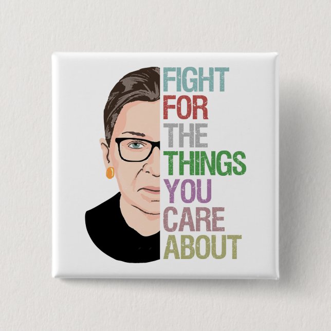 Notorious RBG Ruth Bader Ginsburg Knapp (Framsida)