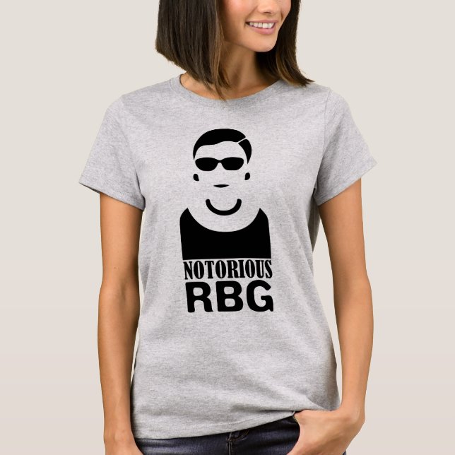 Notorious RBG Ruth Bader Ginsburg Women's T-Shirt (Framsida)