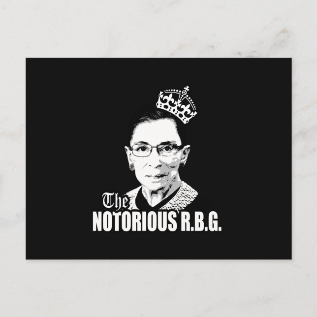 Notorious RBG Vykort (Framsida)