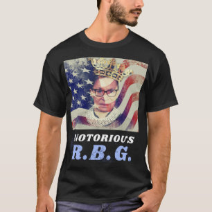 Notorious RGB Ruth Bader Ginsburg Feminist Politik T Shirt