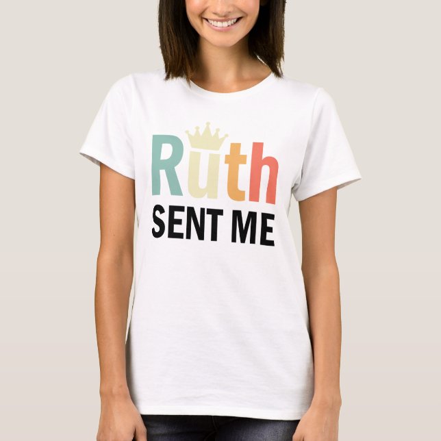Notorious Ruth,Ruth Bader Binsburg, Ruth skickade  T Shirt (Framsida)