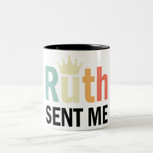 Notorious Ruth,Ruth Bader Binsburg, Ruth skickade Två-Tonad Mugg