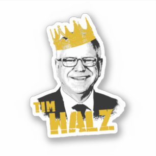 Notorious Tim Walz Klistermärken