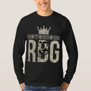 Notoriska RBG Ruth-Womens-Höger, feministiska graf T Shirt