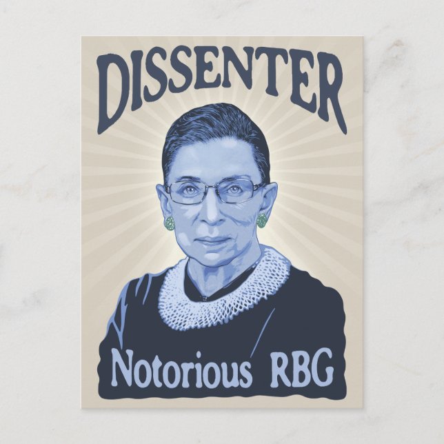 Notoriskt dissenter vykort (Framsida)
