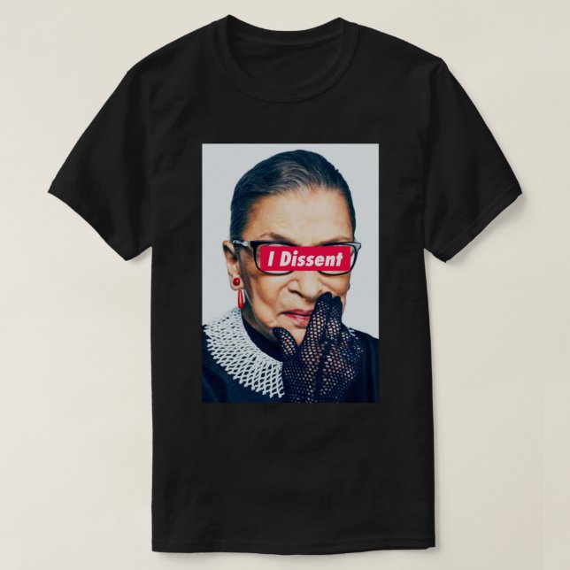 Notoriskt RBG - jag avfärdar klassiskt T-Shirt (Design framsida)