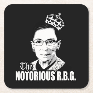 Notoriskt RBG Underlägg Papper Kvadrat