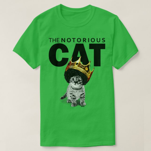 Notorius cat t shirt (Design framsida)