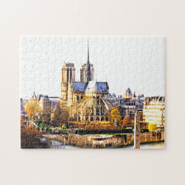 Notre Dame (1163-2019) Pussel (Horisontell)