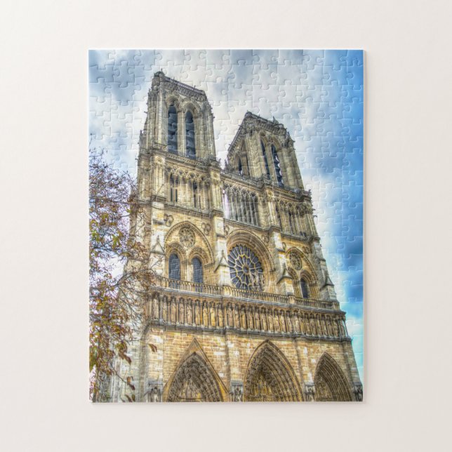Notre Dame (1163–2019) Pussel (Vertikal)