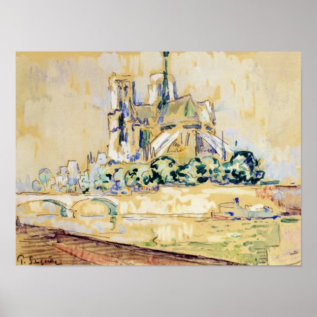 Notre Dame, 1885 Poster (Framsidan)