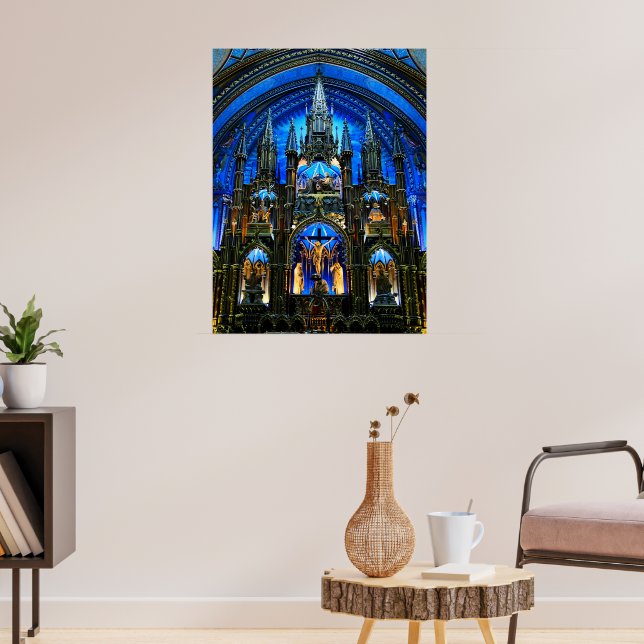 Notre Dame Basilica Altar Poster (Vardagsrum 3)