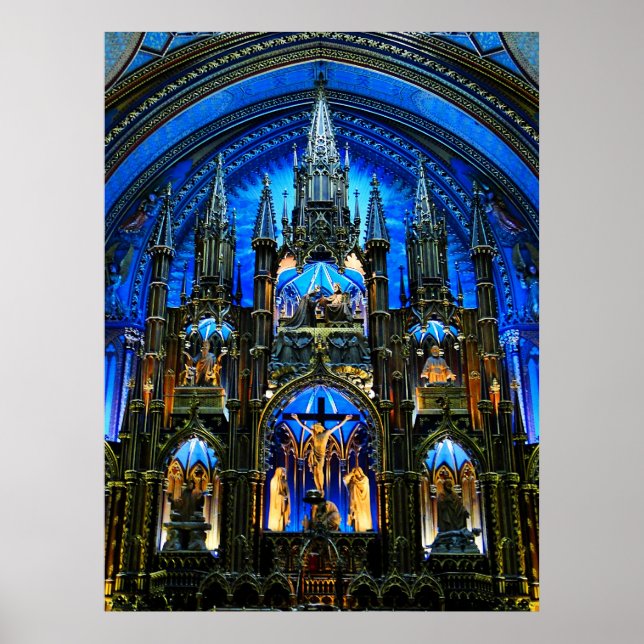 Notre Dame Basilica Altar Poster (Framsidan)