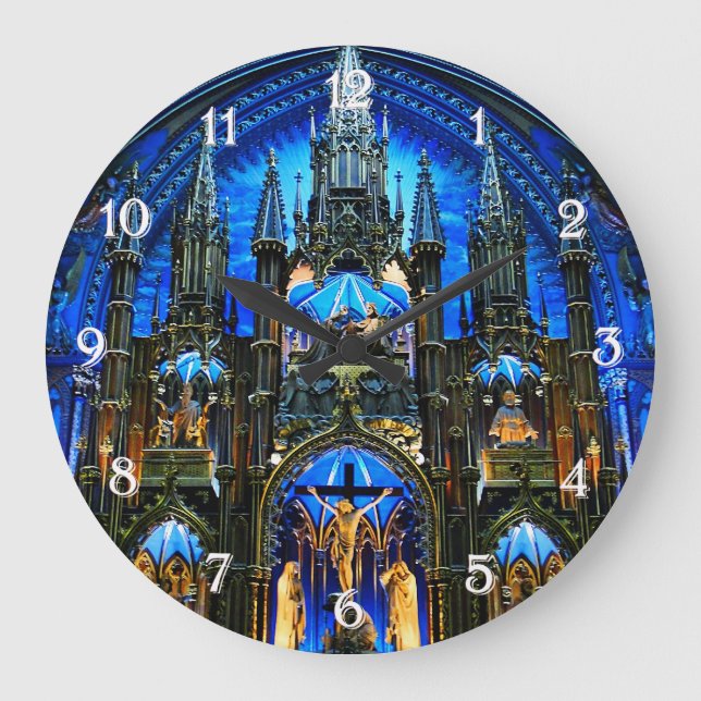 Notre Dame Basilicaaltare Stor Klocka (Framsida)