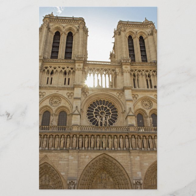 Notre Dame Brevpapper (Framsida)