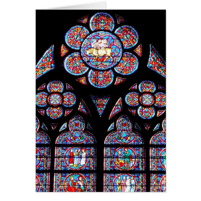 Notre Dame Card Hälsningskort (Framsidan)