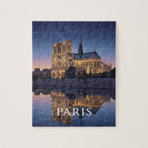 Notre Dame Cathedra Paris Frankrike Pussel