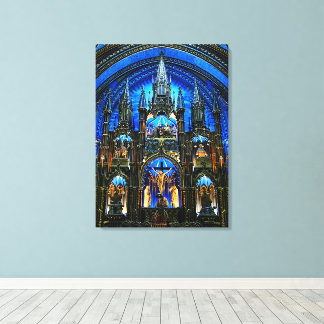 Notre Dame Cathedral Altar Canvastryck (Insitu (trägolv))