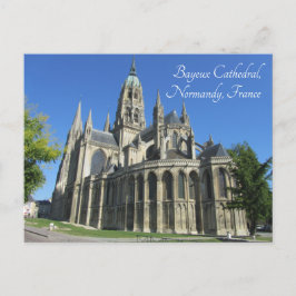 Notre Dame Cathedral, Bayeux, Frankrike Vykort
