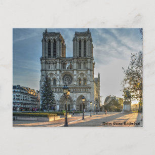 Notre Dame Cathedral Helg Vykort