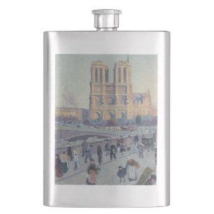 Notre Dame Cathedral Paris Frankrike Classic Paint Fickplunta