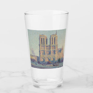 Notre Dame Cathedral Paris Frankrike Classic Paint Glaskopp