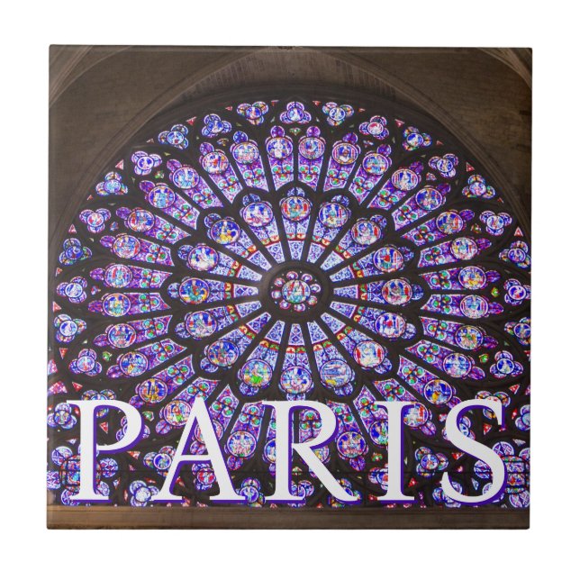 Notre Dame Cathedral | Paris, Frankrike Kakelplatta (Framsidan)