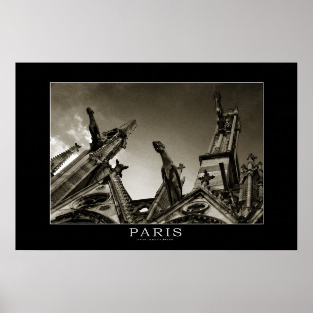 Notre Dame Cathedral Poster (Framsidan)