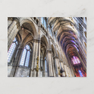 Notre Dame Cathedral Reims Helg Vykort