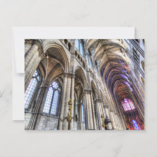 Notre Dame Cathedral Reims Vykort