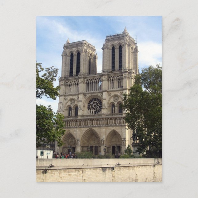 notre dame cathedral vykort (Framsida)