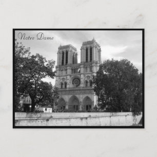 notre dame cathedral vykort