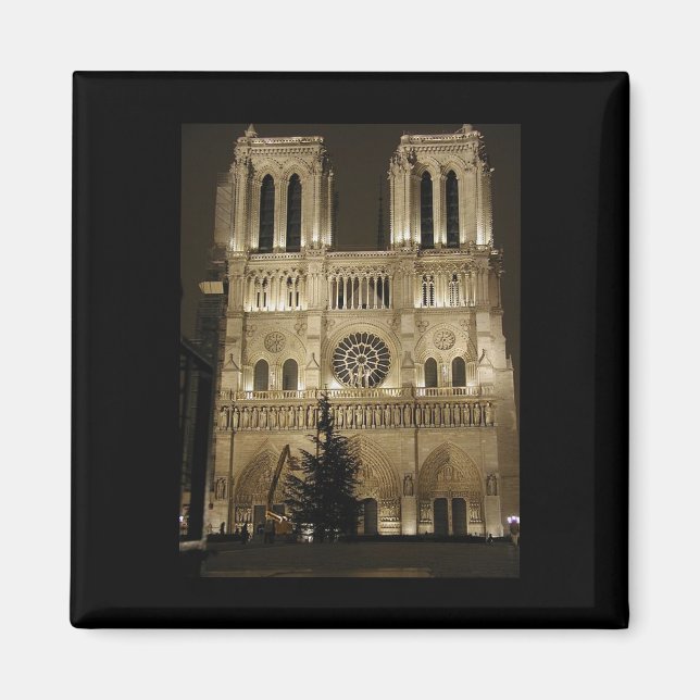 Notre Dame Church Magnet (Framsidan)