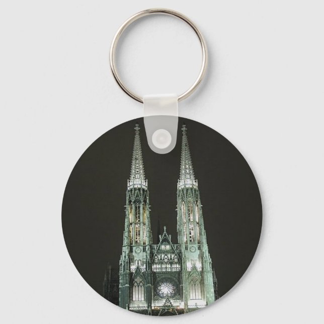 Notre Dame Church Nyckelring (Framsida)