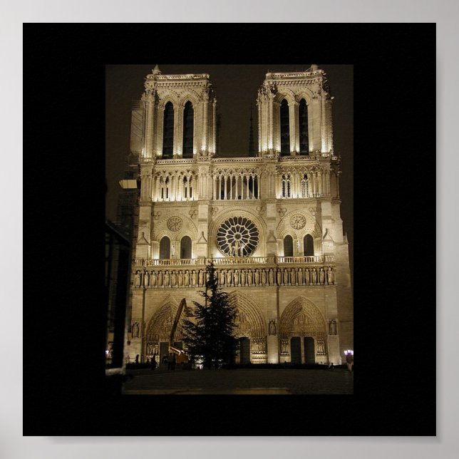 Notre Dame Church Poster (Framsidan)