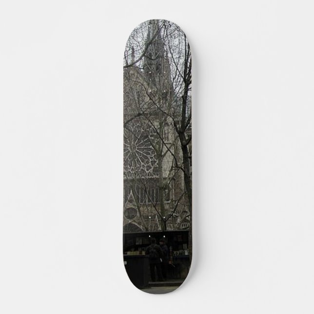 Notre Dame Church Skateboard (Framsida)