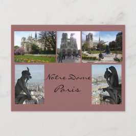 Notre Dame Collage Vykort