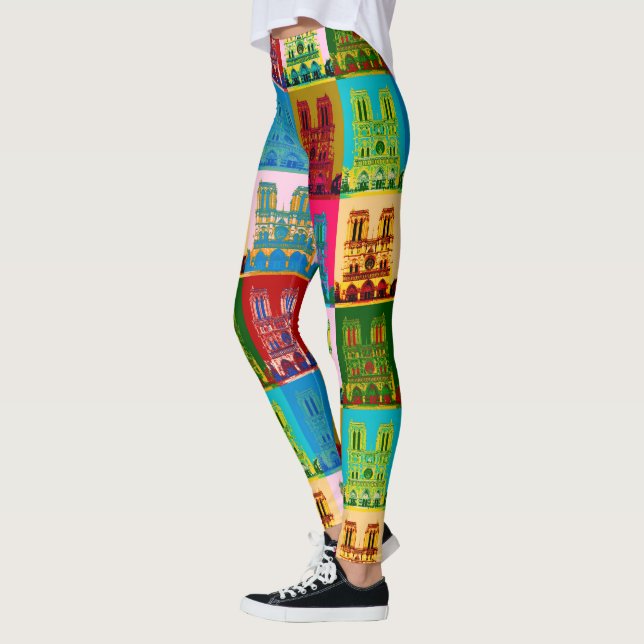 Notre Dame damasker Leggings (Vänster)