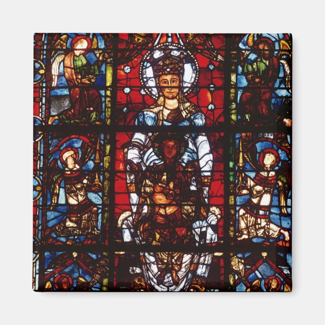 Notre-Dame de la Belle Verriere Magnet (Framsidan)