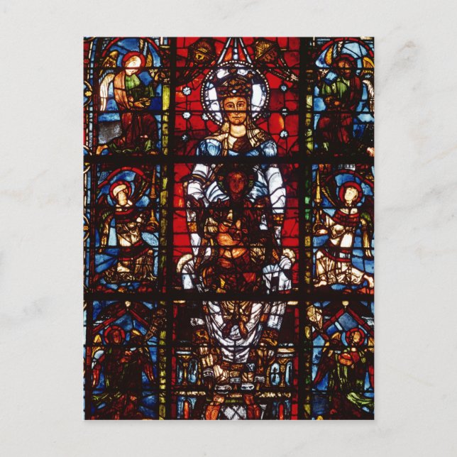 Notre-Dame de la Belle Verriere Vykort (Framsida)