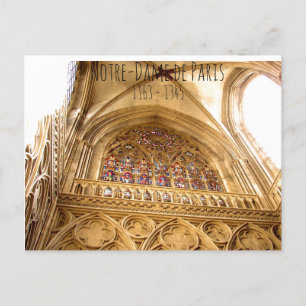 Notre-Dame de Paris 1163-1345 Vykort