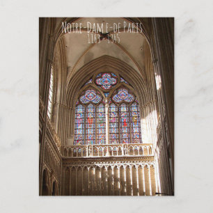 Notre-Dame de Paris 1163-1345 Vykort