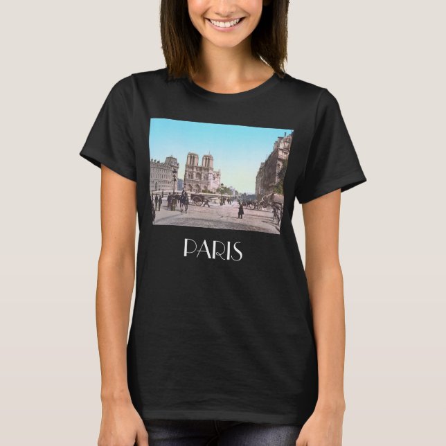 Notre-Dame de Paris (1890) T Shirt (Framsida)